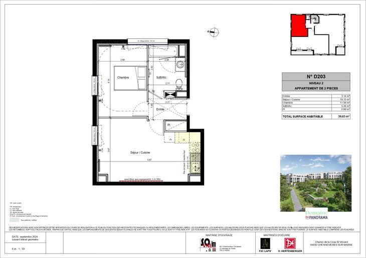 Appartement Chennevières-sur-Marne (94430)