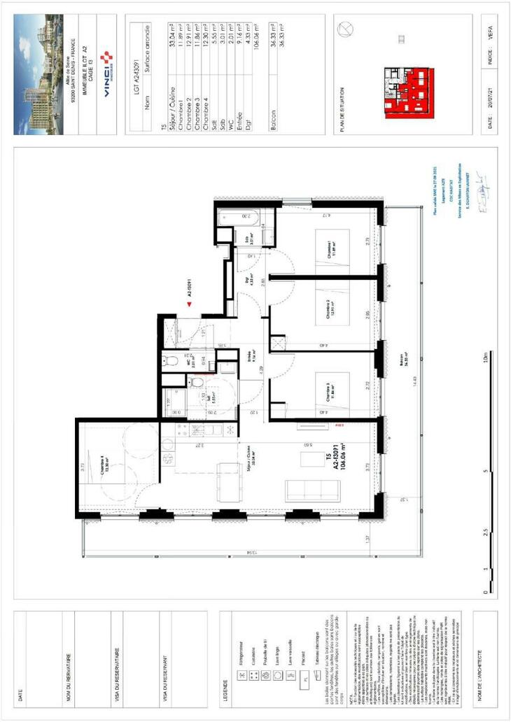 Appartement Saint-Denis (93)