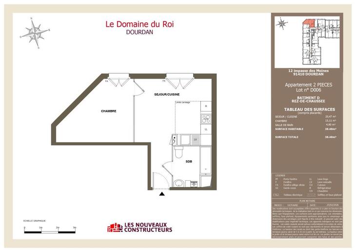 Appartement Dourdan (91410)