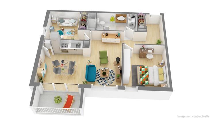Appartement Notre-Dame-de-Bondeville (76960)