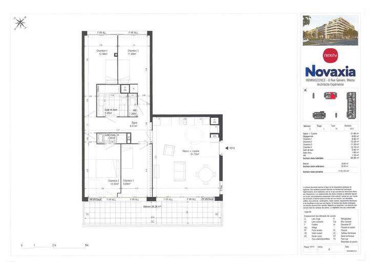 Appartement Massy (91300)