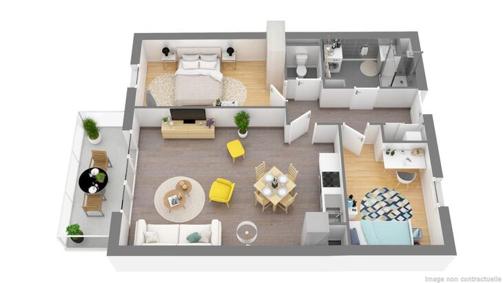 Appartement Douvres-la-Délivrande (14440)