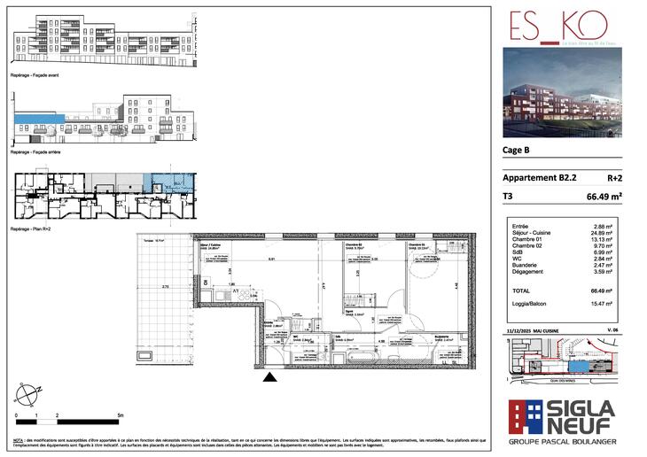 Appartement Valenciennes (59300)