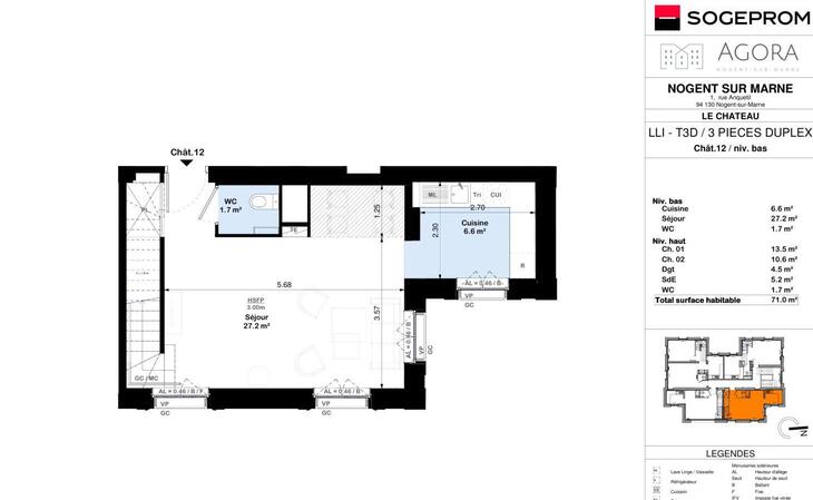 Appartement Nogent-sur-Marne (94130)