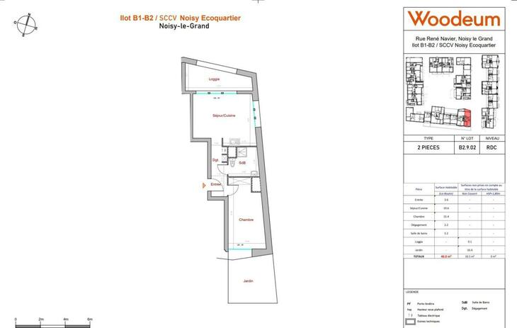 Appartement Noisy-le-Grand (93160)