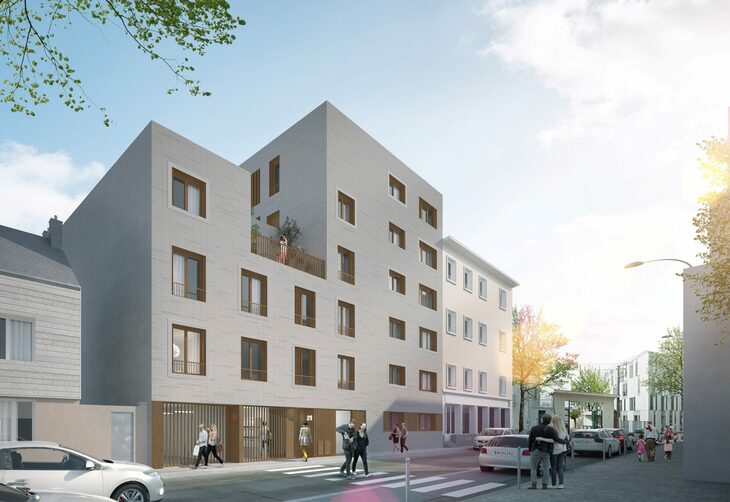 Appartement neuf à vendre – Nantes à deux pas du tramway Wattignies