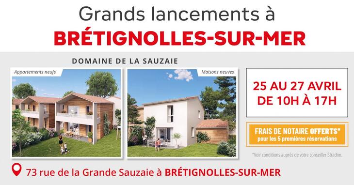 Appartement neuf à Bretignolles-sur-Mer