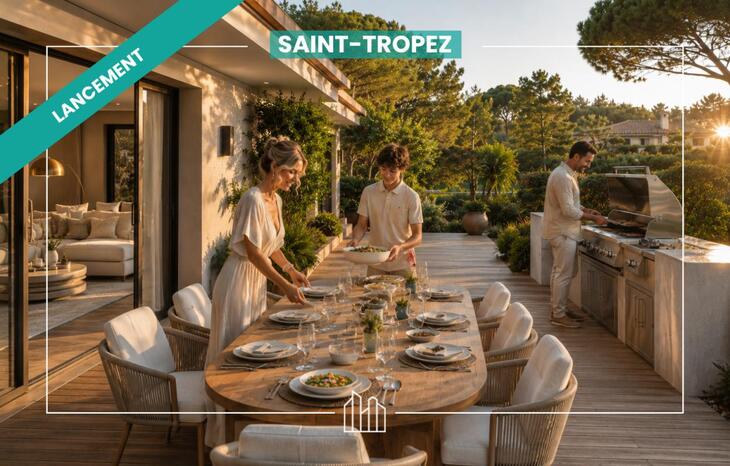 Appartement neuf à Saint-Tropez