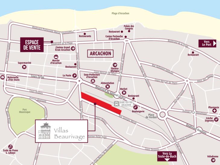 Programme immobilier Villas Beaurivage Arcachon