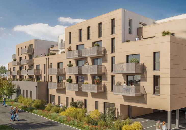 Programme neuf Hérouville Saint-Clair secteur Lébisey au pied des commerces