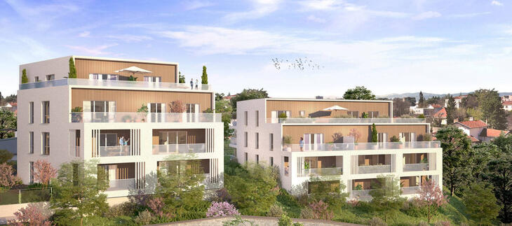 Programme immobilier Champagne-au-Mont-d'Or proche commodités Champagne-au-Mont-d'Or