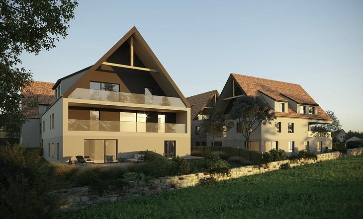 Programme immobilier neuf à vendre – Breuschwickersheim coeur de bourg à 20 min de Strasbourg