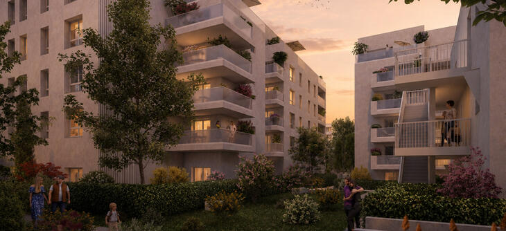 Appartement neuf à Décines-Charpieu