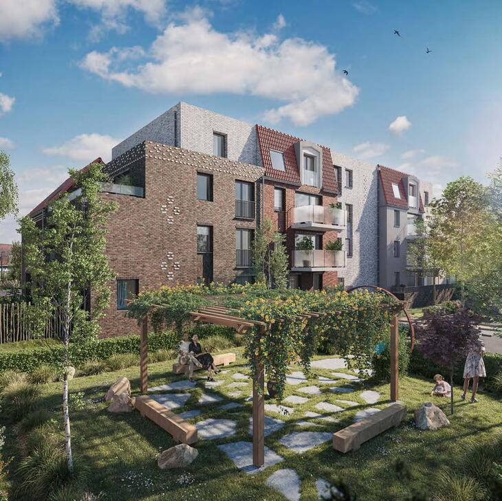 Programme neuf Mouvaux au pied des commerces et du Parc du Hautmont