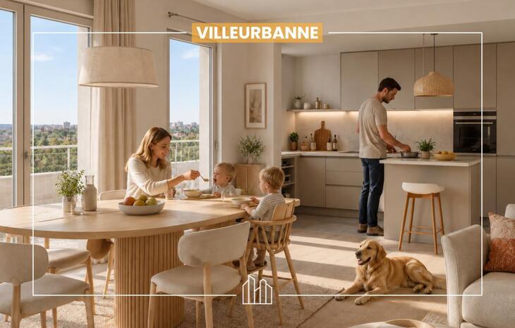 Appartement neuf à Villeurbanne
