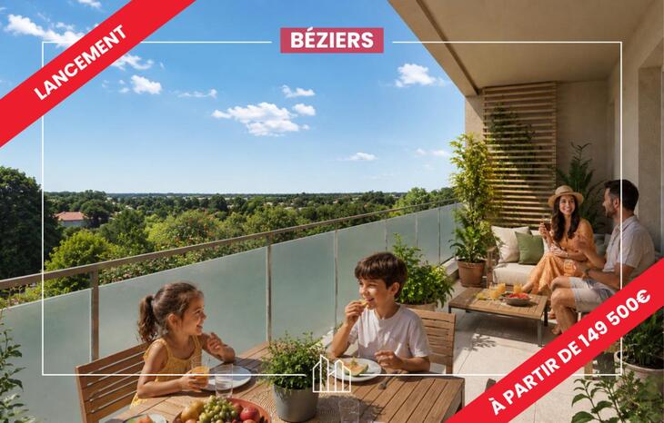 Appartement neuf à Béziers