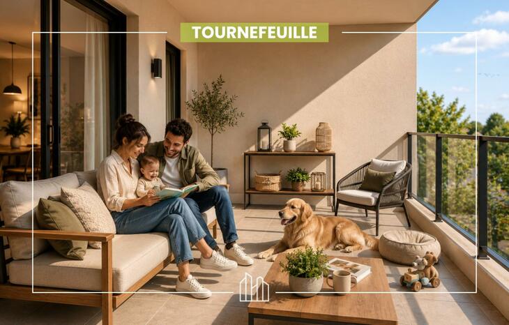 Programme neuf DOMAINE HÉLIA - À 10 MIN DE BLAGNAC