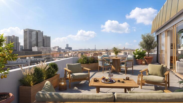 Appartement neuf à Paris 13e