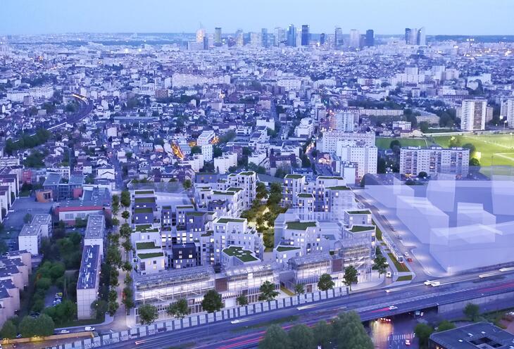 Programme immobilier Ovation Magellan Ilot 13 Colombes