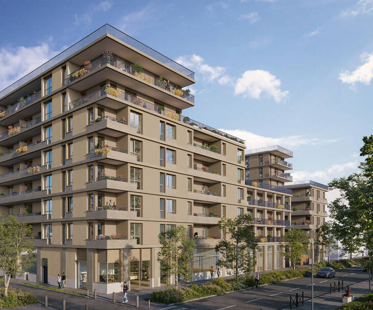 Programme neuf Aubervilliers quartier Fort d'Aubervilliers proche métro