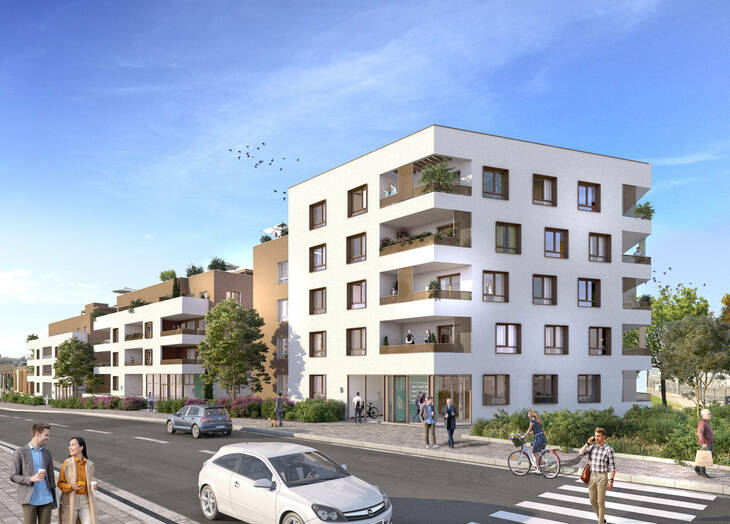 Programme immobilier neuf à vendre – Rillieux-la-Pape à moins de 2 kilomètres de la gare TER