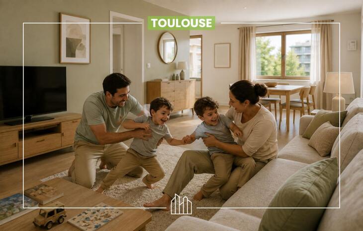 Programme neuf T2 / T4 - LE CONFORT DU NEUF AUX PORTES DE TOULOUSE