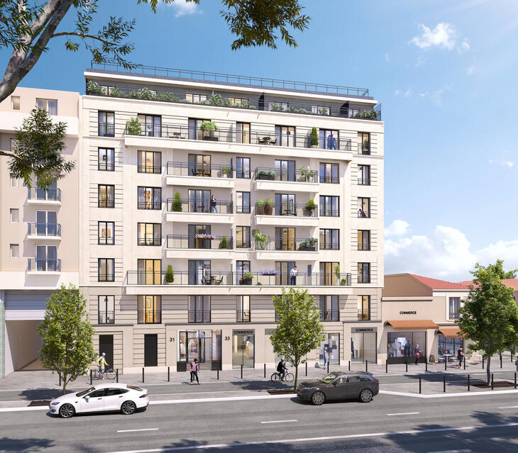 Appartement neuf au Kremlin-Bicêtre