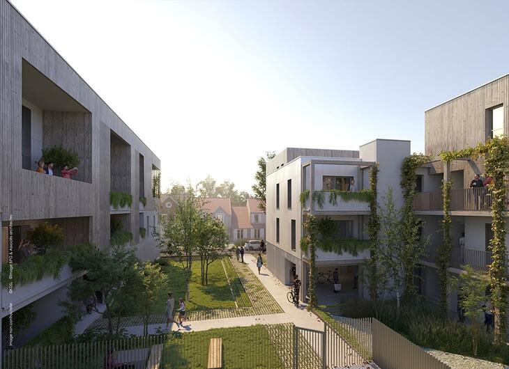 Programme immobilier La Rochelle au nord du canal de Rompsay La Rochelle