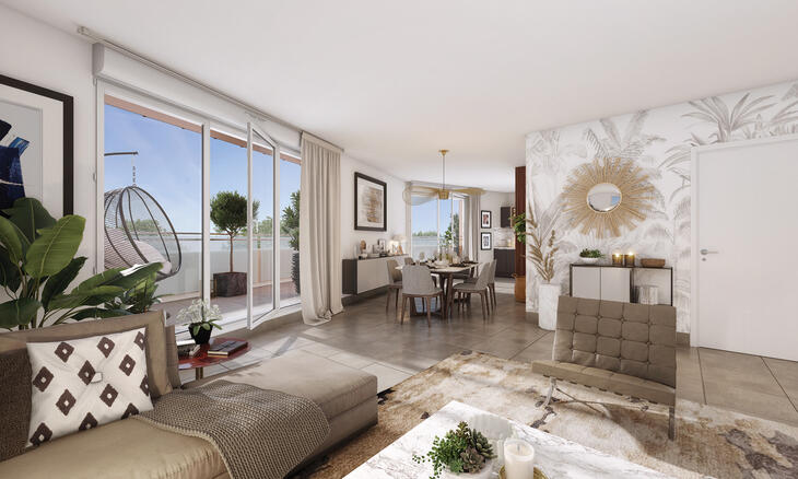 Programme immobilier neuf à vendre – Rouen à 650m du métro