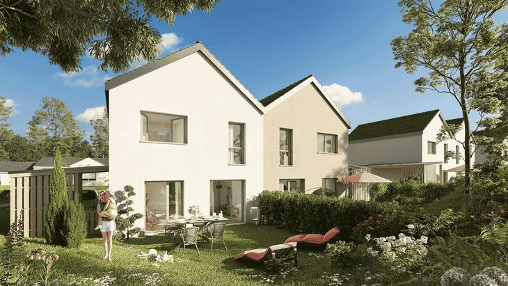 Maison neuve à Guerville