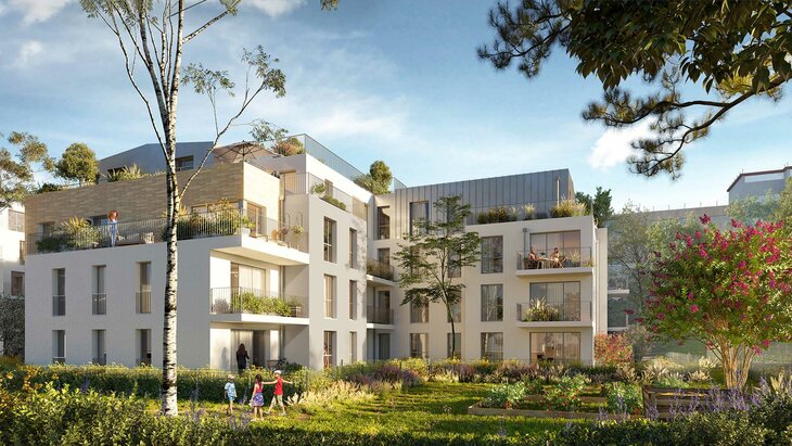 Programme immobilier neuf à vendre – Les Jardins d'Aragon