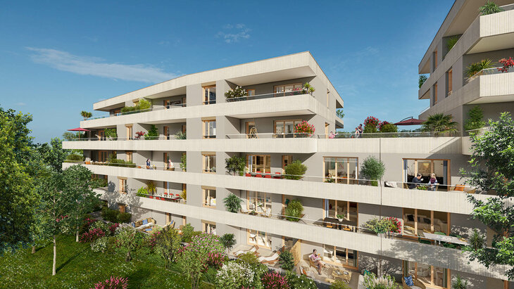 Programme immobilier Vertuose - Quartier Des Hirondelles Annecy