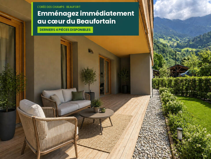 Appartement neuf à Beaufort