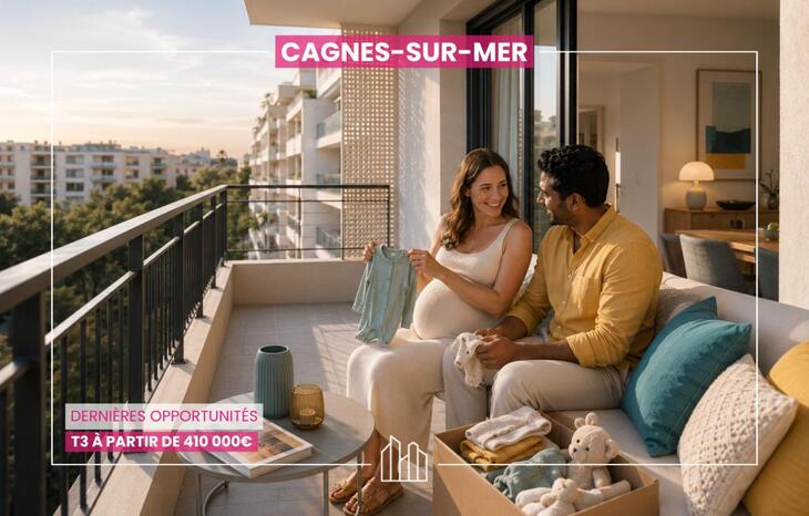Appartement neuf à Cagnes-sur-Mer