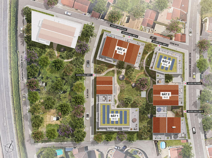 Programme immobilier Les Terrasses de la Saône Rochetaillée-sur-Saône