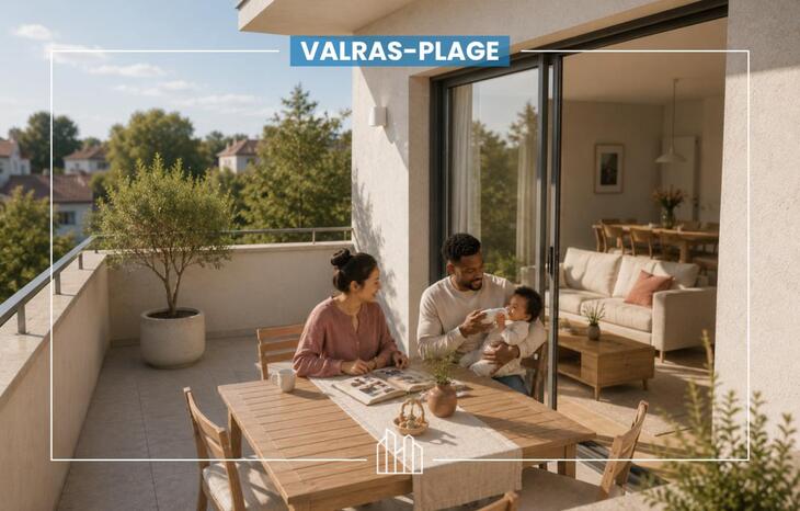 Programme immobilier neuf à vendre – RÉSIDENCE CLEMENTINE - PROX PLAGE