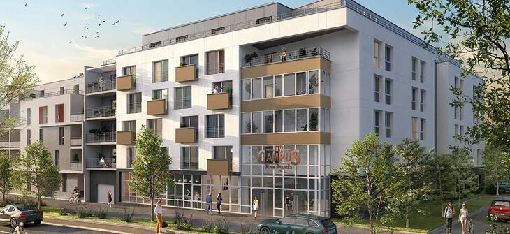 Programme immobilier neuf à vendre – Joué-lès-Tours résidence étudiante proche commodités