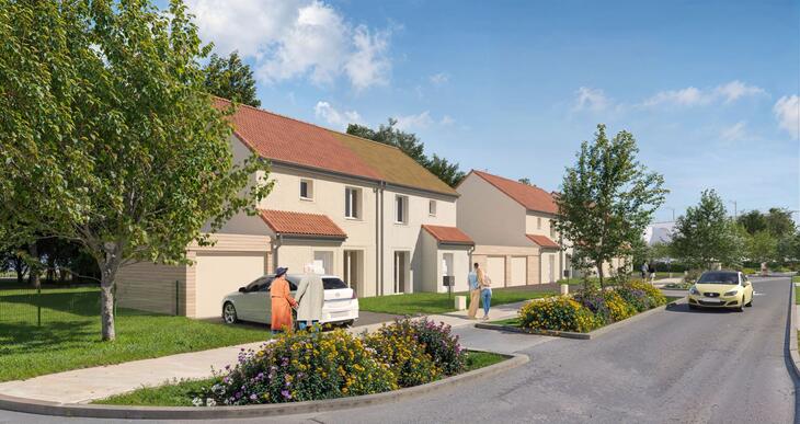 Maison neuve à Longueville