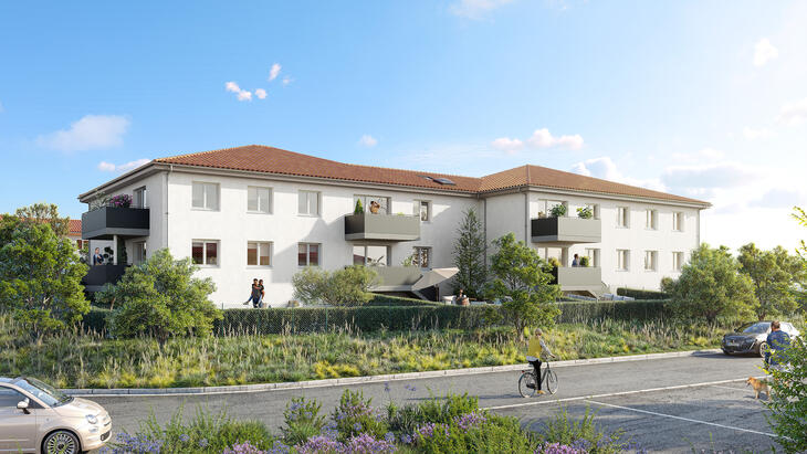 Programme neuf DOMAINE CASTEL ROCH 2 bât B