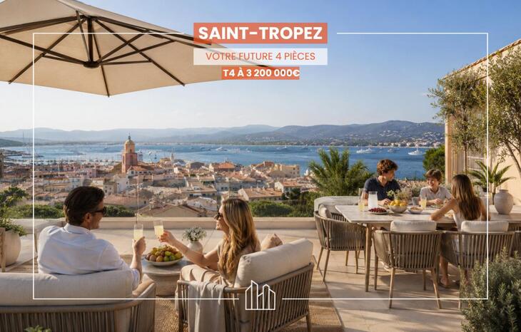 Appartement neuf à Saint-Tropez