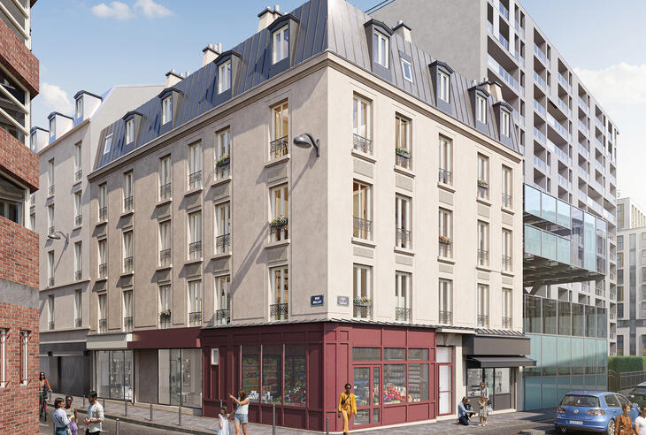 Appartement neuf à Paris 19e