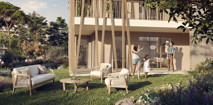 Programme immobilier neuf à vendre – LA ROSERAIE D'ANTIPOLIS
