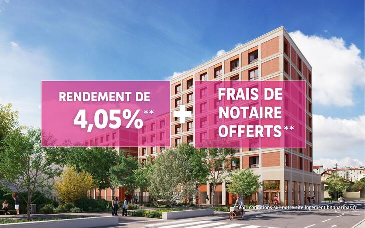 Programme neuf Link Résidence étudiante