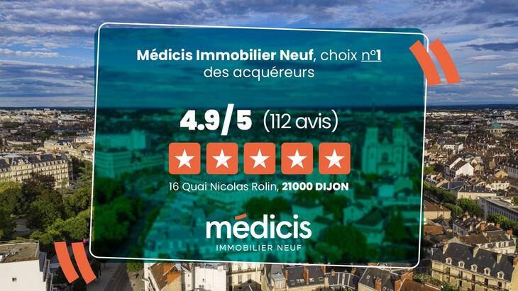 Programme immobilier Perrigny-lès-Dijon à deux pas du bus 15 et des commerces Perrigny-lès-Dijon