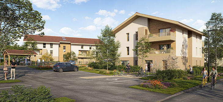 Programme immobilier Prévessin-Moëns à 15 min du lac Léman Prévessin-Moëns
