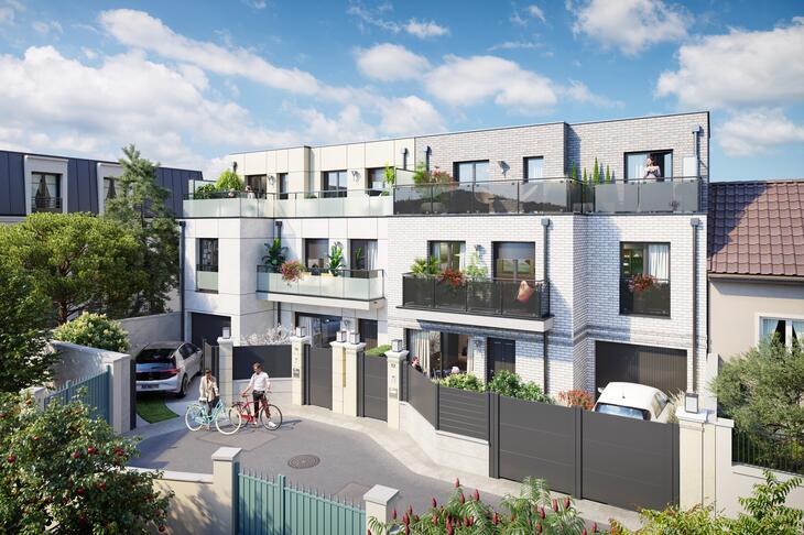 Maison neuve à Issy-les-Moulineaux