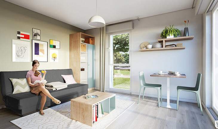 Appartement neuf à vendre – My Campus Intergenerationnel Vandœuvre-Les-Nancy