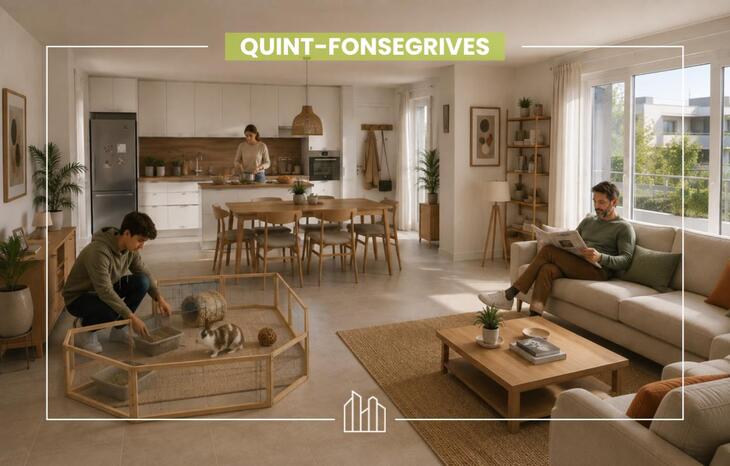 Appartement neuf à Quint-Fonsegrives