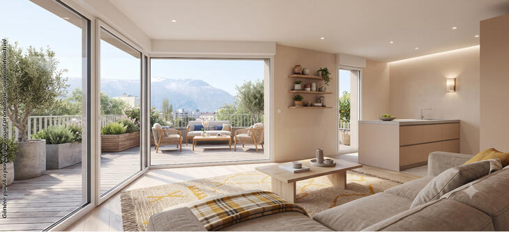 Programme immobilier Grenoble à 11 min à vélo du centre historique Grenoble