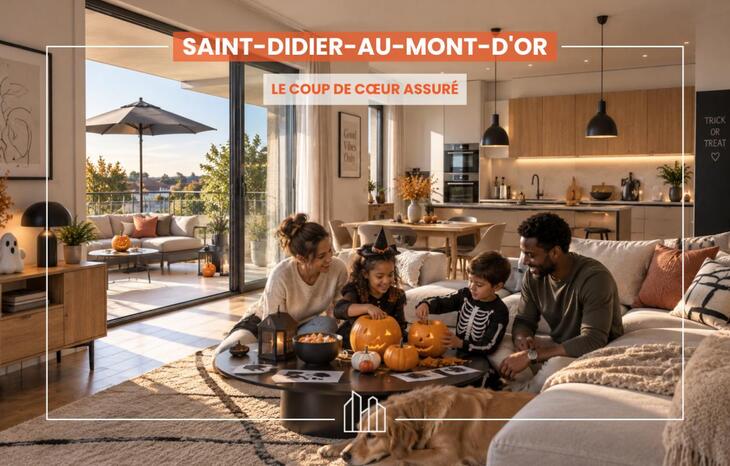 Appartement neuf à Saint-Didier-au-Mont-d'Or